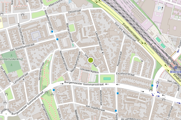 Ambulance-melding op Smelienstraat, Venlo op 1 juli, kaart-overzicht