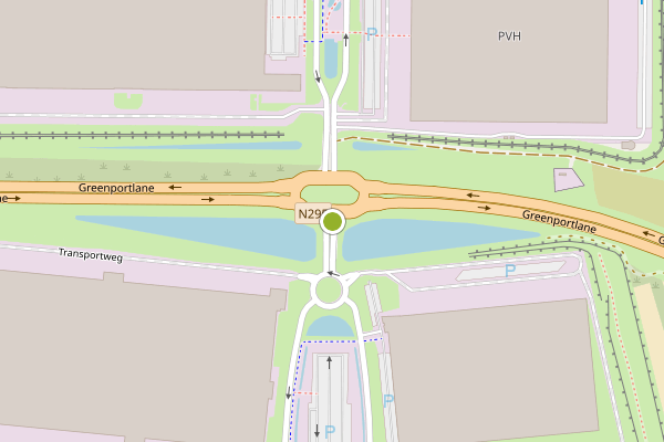 Ambulance-melding op Logistiekweg, Venlo op 2 juli, kaart-overzicht