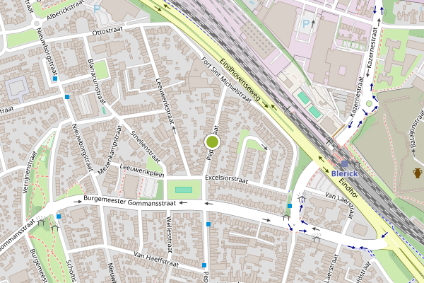 Ambulance-melding op Pepijnstraat, Venlo op 2 juli, kaart-overzicht