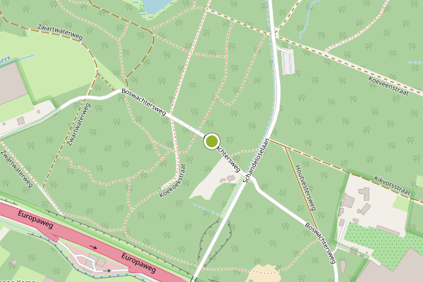 Ambulance-melding op Boswachtersweg, Venlo op 5 juli, kaart-overzicht
