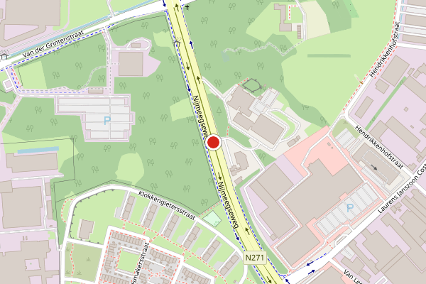 Brandweer-melding op Venlo op 7 juli, kaart-overzicht