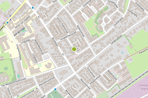 Ambulance-melding op Henri Hermansstraat, Tegelen op 14 juli, kaart-overzicht