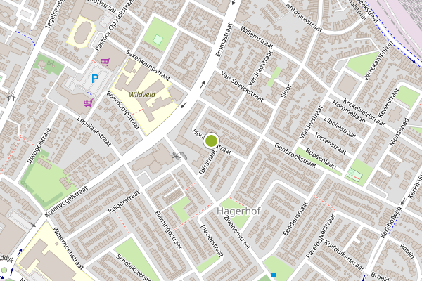 Ambulance-melding op Houtsnipstraat, Venlo op 26 juli, kaart-overzicht