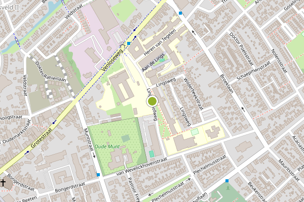 Ambulance-melding op Lingsterhofweg, Tegelen op 27 juli, kaart-overzicht