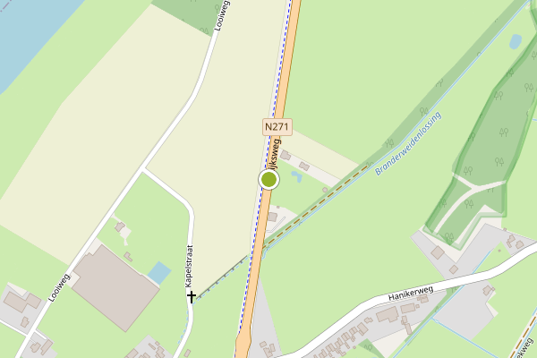 Ambulance-melding op Rijksstraatweg, Lomm op 11 juli, kaart-overzicht