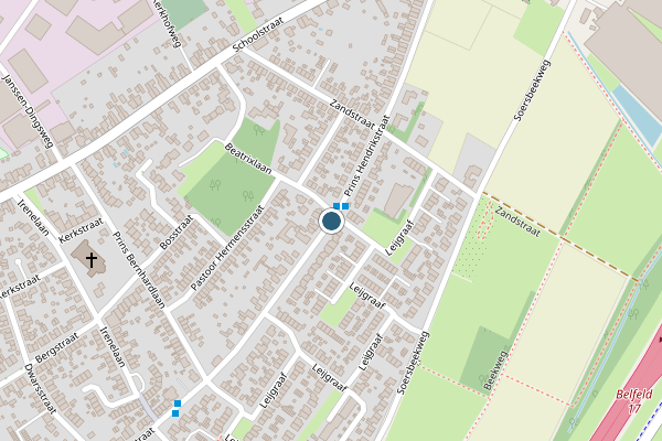 Politie-melding op Frederik Hendrikstraat, Venlo op 15 mei, kaart-overzicht
