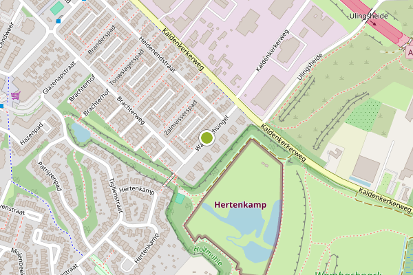Ambulance-melding op Wambachsingel, Tegelen op 28 juli, kaart-overzicht