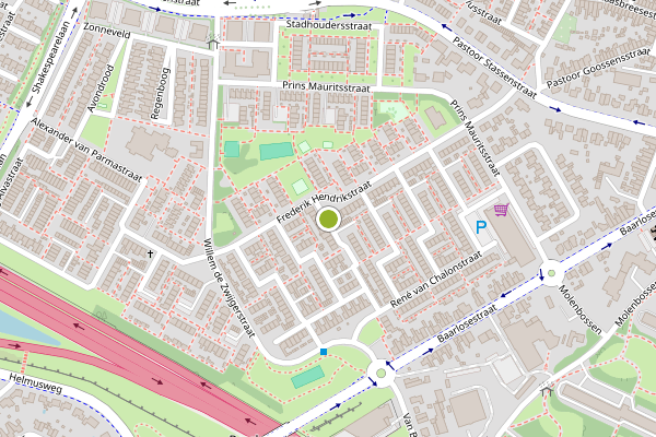 Ambulance-melding op Frederik Hendrikstraat, Venlo op 29 juli, kaart-overzicht