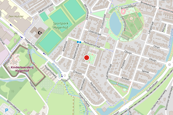 Brandweer-melding op Diamanthof, Venlo op 20 mei, kaart-overzicht