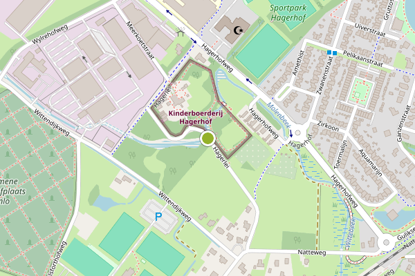 Ambulance-melding op Hagerlei, Venlo op 7 augustus, kaart-overzicht