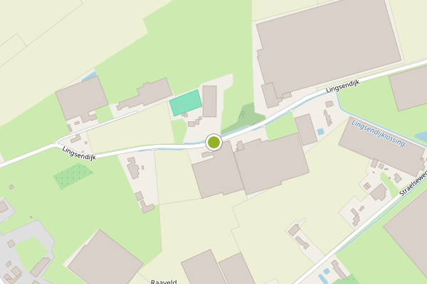 Ambulance-melding op Lingsendijk, Velden op 28 mei, kaart-overzicht