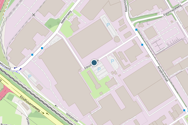 Politie-melding op Edisonstraat, Venlo op 30 mei, kaart-overzicht