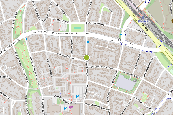 Ambulance-melding op Pepijnstraat, Venlo op 3 juni, kaart-overzicht