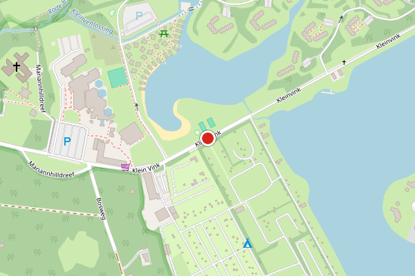 Brandweer-melding op Klein Vink, Arcen op 5 juni, kaart-overzicht