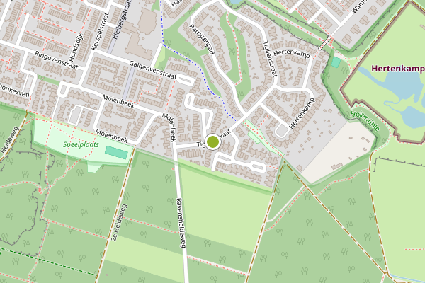 Ambulance-melding op Tiglienstraat, Tegelen op 8 juni, kaart-overzicht
