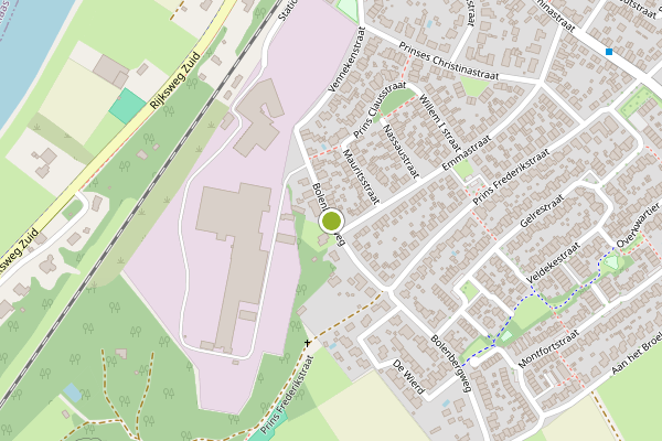 Ambulance-melding op Bolenbergweg, Belfeld op 11 juni, kaart-overzicht