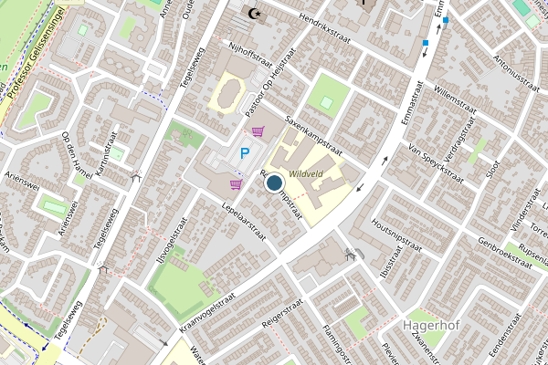 Politie-melding op Roerdompstraat, Venlo op 12 juni, kaart-overzicht