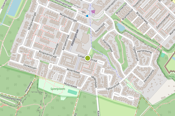 Ambulance-melding op Galgenvenstraat, Tegelen op 14 juni, kaart-overzicht