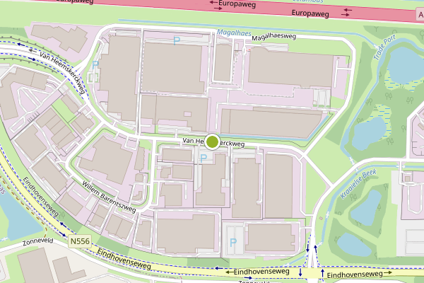 Ambulance-melding op van Heemskerckweg, Venlo op 14 juni, kaart-overzicht
