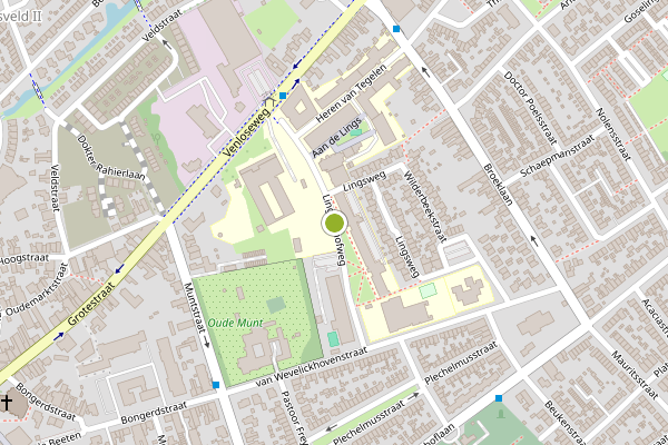 Ambulance-melding op Lingsterhofweg, Tegelen op 15 juni, kaart-overzicht