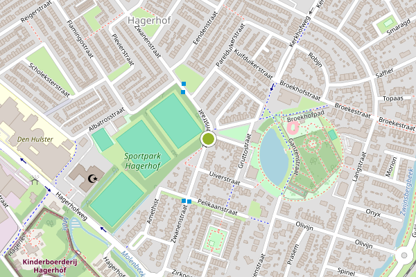 Ambulance-melding op Zwanenstraat, Venlo op 22 juni, kaart-overzicht