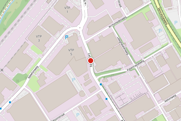 Brandweer-melding op Celsiusweg, Venlo op 27 juni, kaart-overzicht