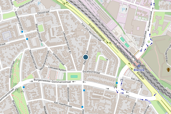 Politie-melding op Pepijnstraat, Venlo op 27 juni, kaart-overzicht